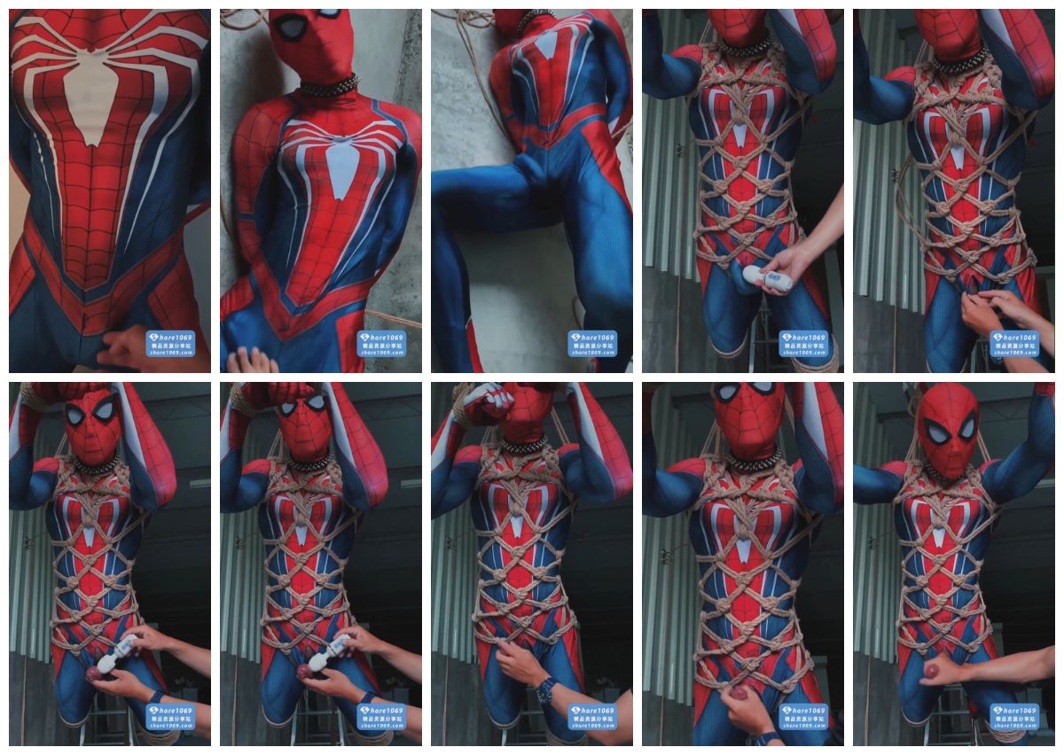 图片[1]-[Shark] 蜘蛛侠被捕获捆绑吊起来榨取精液最后还被扇屌 [7:41] (1080P)-Share1069 精品资源分享站