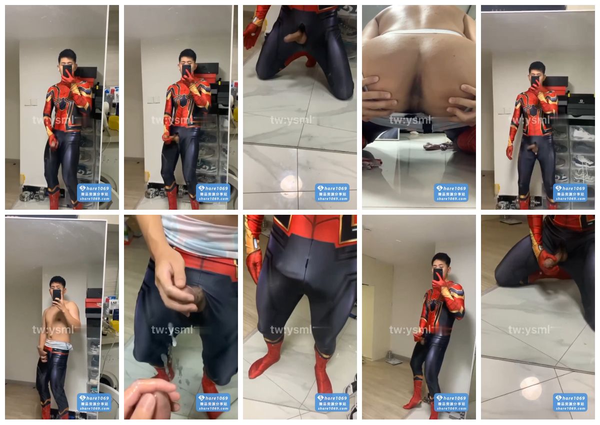 图片[1]-[libian11001] 薄肌蜘蛛侠对镜打飞机 [11:30] (720P)-Share1069 精品资源分享站