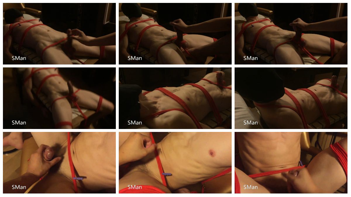 图片[1]-[SMan] 黑皮粗屌体育生被绳子牢牢捆绑在长椅上 被迫吸入RUSH使得鸡巴硬挺 一根绳子牵扯屌根迫使鸡巴冲天 被龟头责慢磨榨精 [20:09] (2k)-Share1069 精品资源分享站