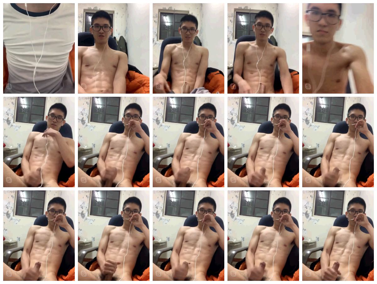 图片[1]-[直男] 帅气眼镜憨憨寸头体育生 薄肌视讯打飞机露脸喷射 [9:00] (720P)-Share1069 精品资源分享站