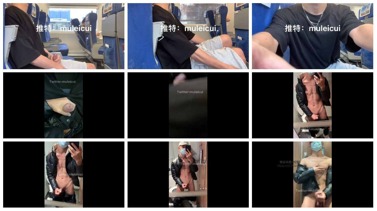 图片[1]-[muleicui] 薄肌精牛 暴露打飞机 暴露系列-高铁上暴露最后在厕所撸射（11分30高清版） [11:30] (1080P)-Share1069 精品资源分享站