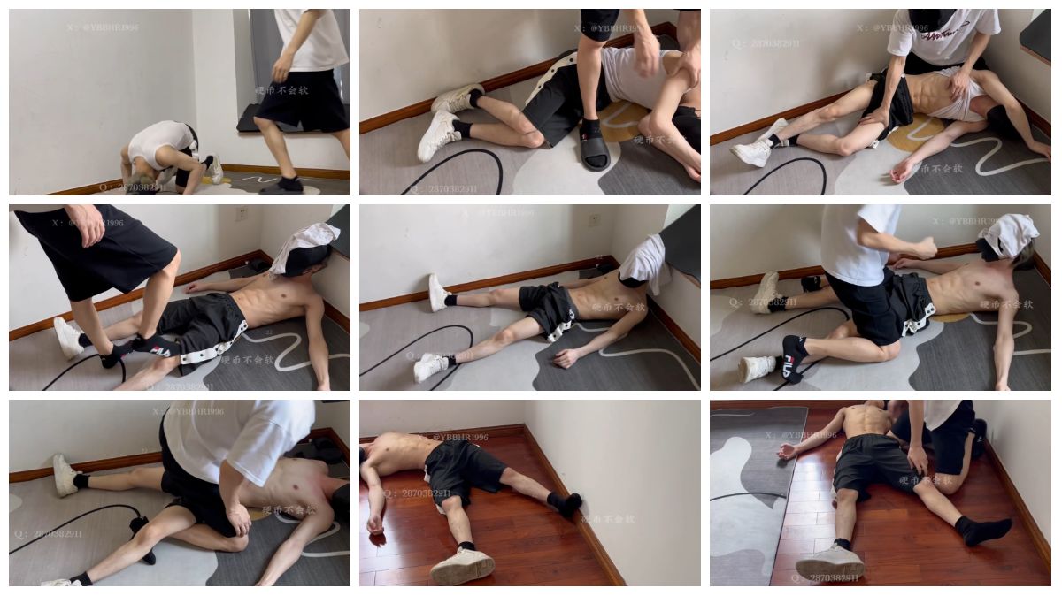 图片[1]-[硬币不会软] 薄肌体育生被杀手玩虐 踩腹 虐腹 鸡巴在裤子里挺起帐篷 [12:18] (1080P)-Share1069 精品资源分享站