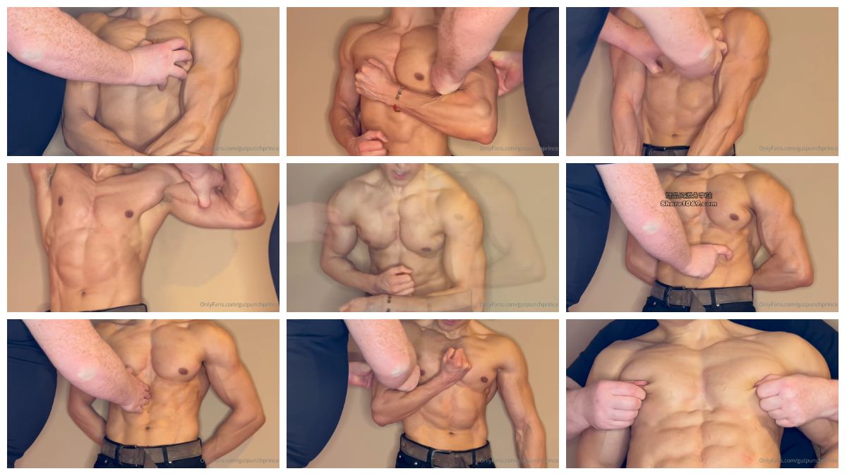 图片[1]-[gutpunchprince] 肌肉帅哥被抓胸肌 [5:42] (1080P)-Share1069 精品资源分享站