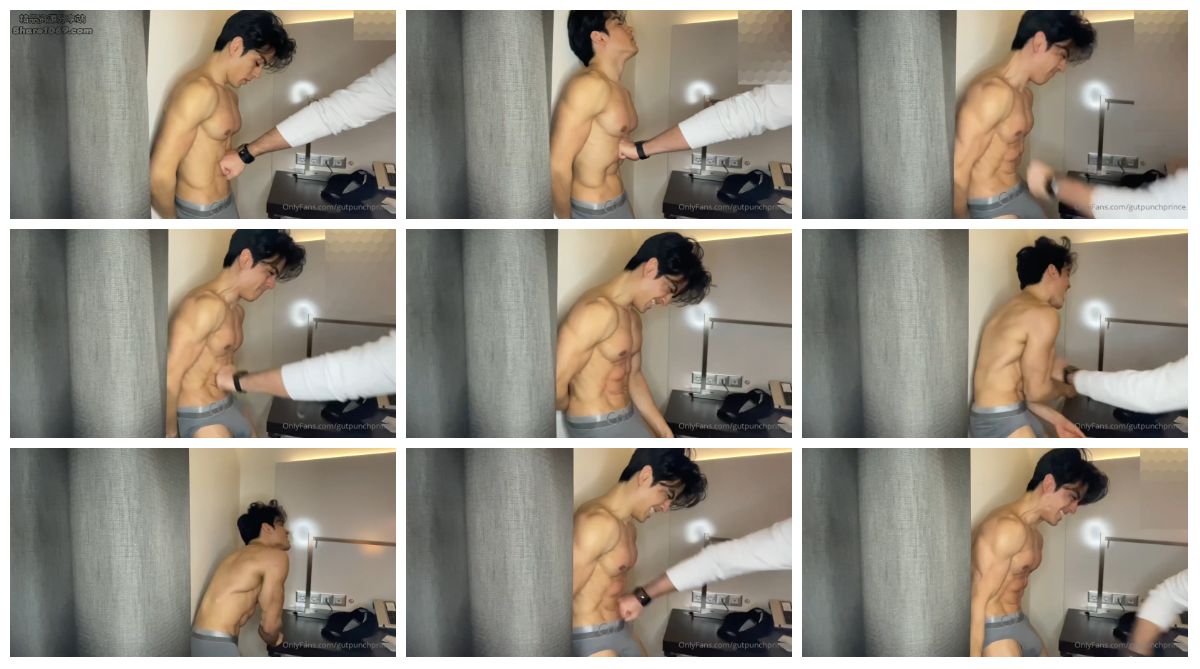 图片[1]-[gutpunchprince] 肌肉帅哥被虐腹 鸡巴在内裤里硬挺 [5:30] (1080P)-Share1069 精品资源分享站