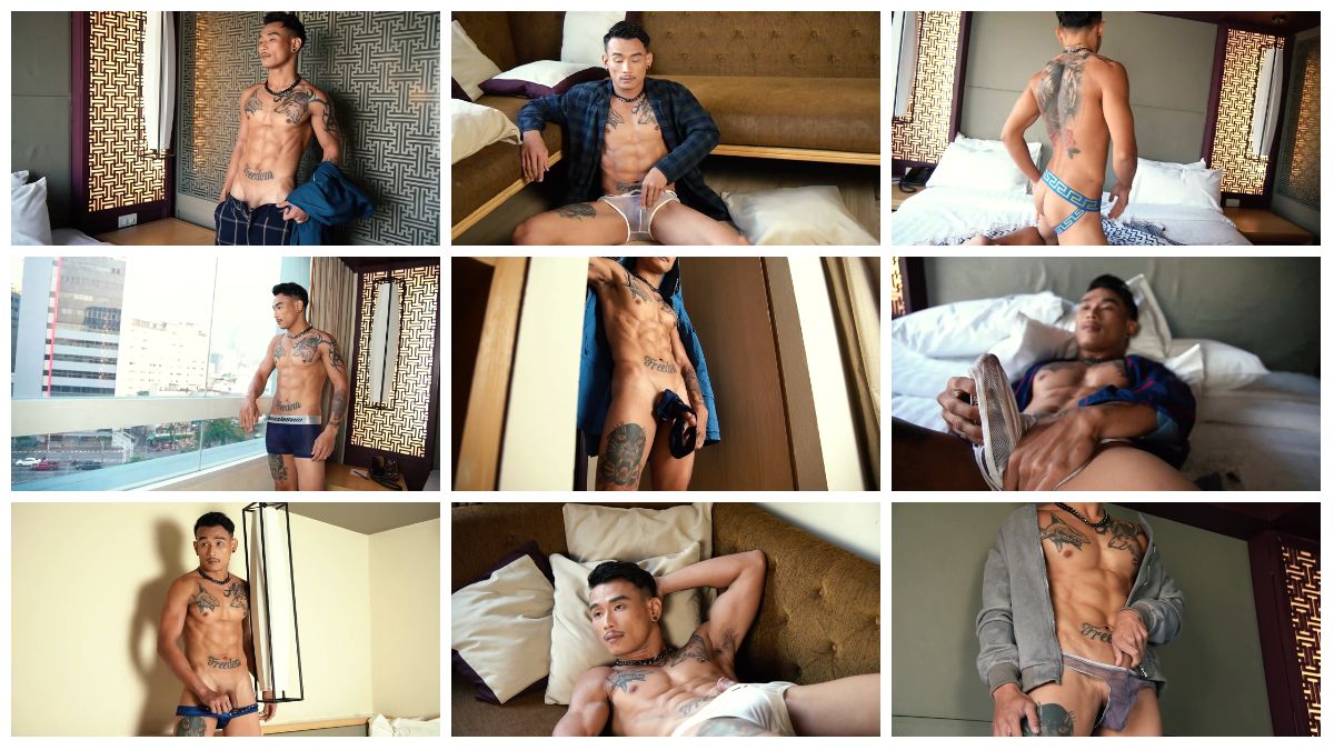 图片[1]-[泰国] 黑皮肌肉男 Gemini 写真拍摄过程 露脸 [17:00] (2k)-Share1069 精品资源分享站