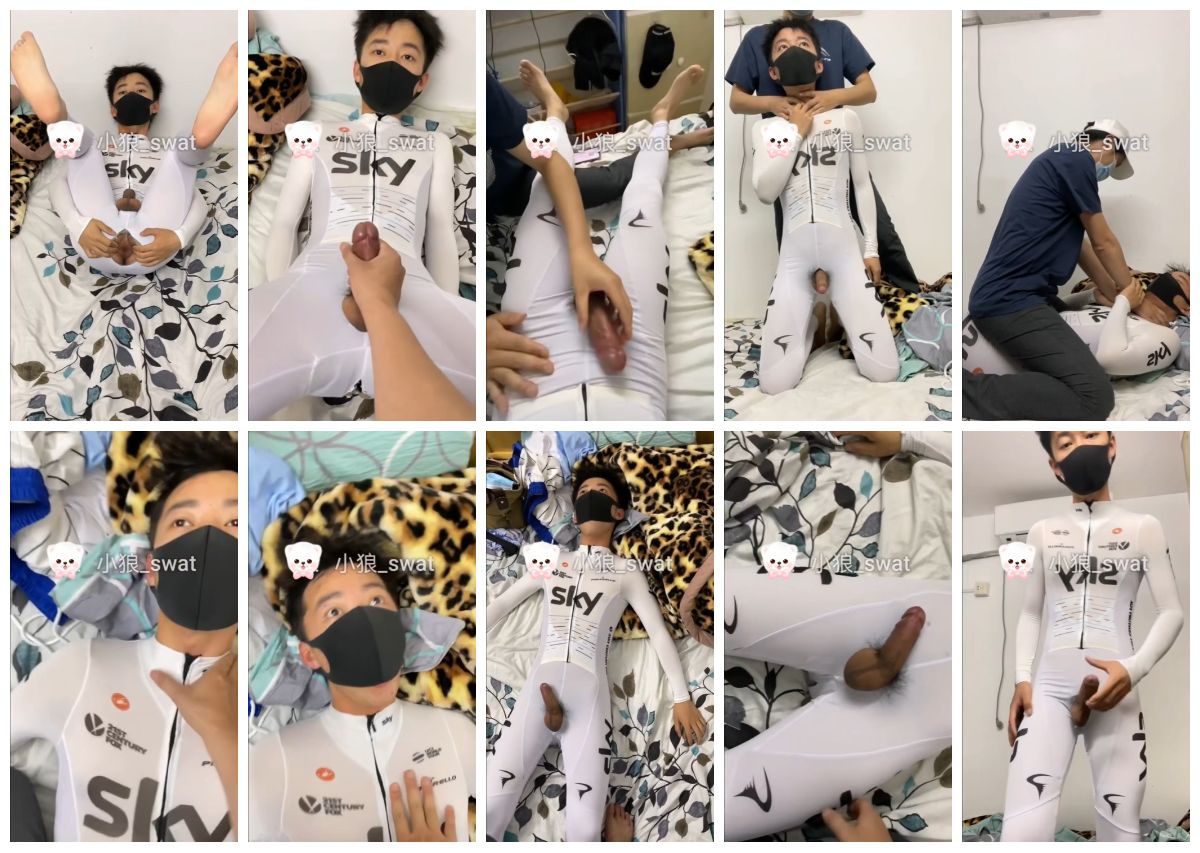 图片[1]-[小狼Swat] 白色紧身服帅哥 鸡巴露出 被玩弄 打飞机喷射 [9:51] (720P)-Share1069 精品资源分享站