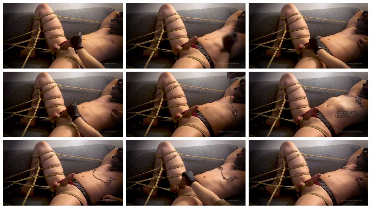 图片[1]-[mastersim] 精牛捆绑在沙发上拉扯鸡巴榨精 [19:33] (1080P)-Share1069 精品资源分享站