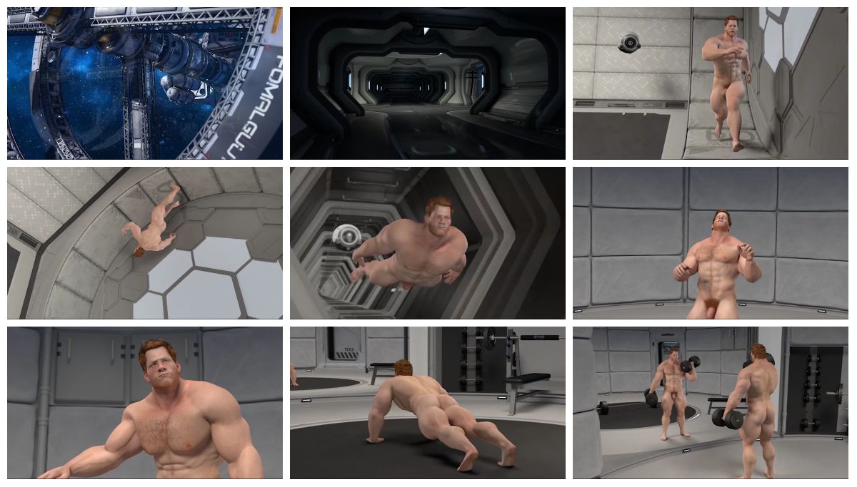 图片[1]-[Priapus] 3D动漫 筋肉男 ep.01 太空初探 [9:57] (720P)-Share1069 精品资源分享站