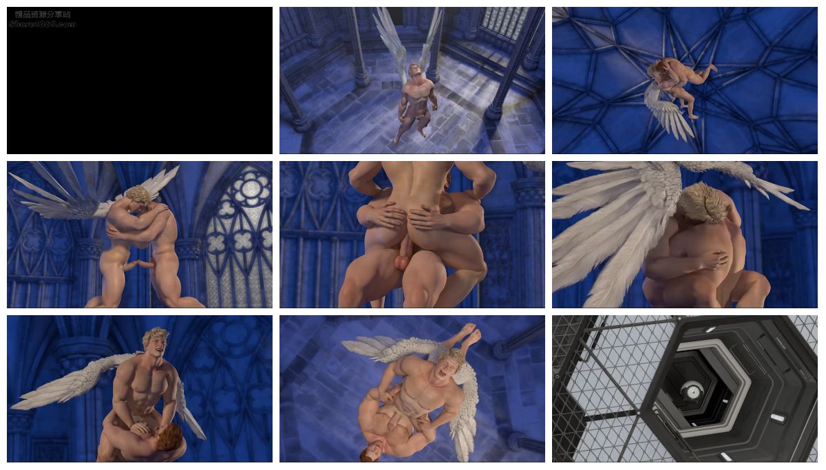 图片[1]-[Priapus] 3D动漫 筋肉男 ep.07 天使空中性交 [10:30] (720P)-Share1069 精品资源分享站