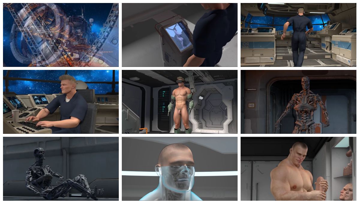 图片[1]-[Priapus] 3D动漫 筋肉男 ep.08 自由组装身躯 [10:20] (720P)-Share1069 精品资源分享站