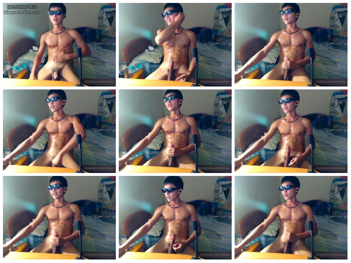 图片[1]-[tetiao] 黑皮精牛小铁  薄肌体育生 撸屌打飞机 系列 5 [17:10] (480P)-Share1069 精品资源分享站