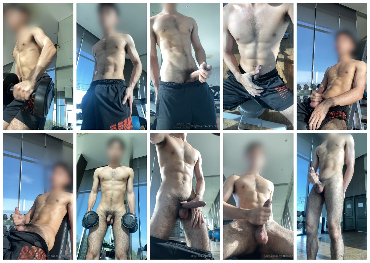 图片[1]-[littleb017] 20cm 上翘鸡巴 黑皮薄肌体育生 健身房锻炼 性欲爆炸 当即坐下撸屌打飞机喷射精液 [16:11] (2k)-Share1069 精品资源分享站