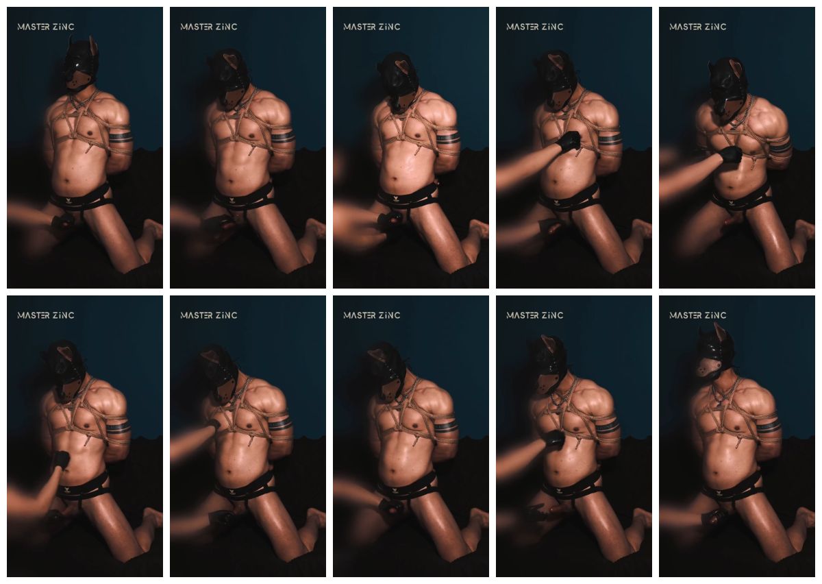 图片[1]-[MasterZinc] 在健美比赛中失败了 坏狗狗需要受到惩罚 健身教练 肌肉 捆绑 龟头责 榨精 [12:33] (1080P)-Share1069 精品资源分享站