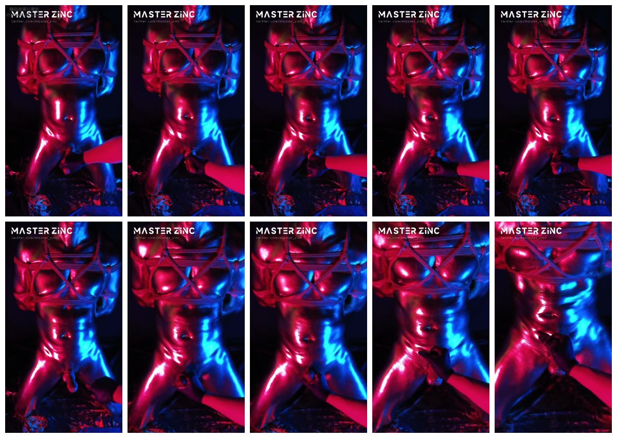 图片[1]-[MasterZinc] 银粉喷射初体验 捆绑 玩屌 [3:49] (1080P)-Share1069 精品资源分享站