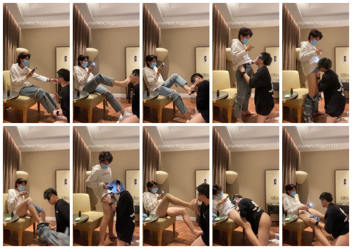 图片[1]-[Helix_Hugo] 骚狗M 舔主人脚 被主人用脚玩几把 [9:51] (1080P)-Share1069 精品资源分享站