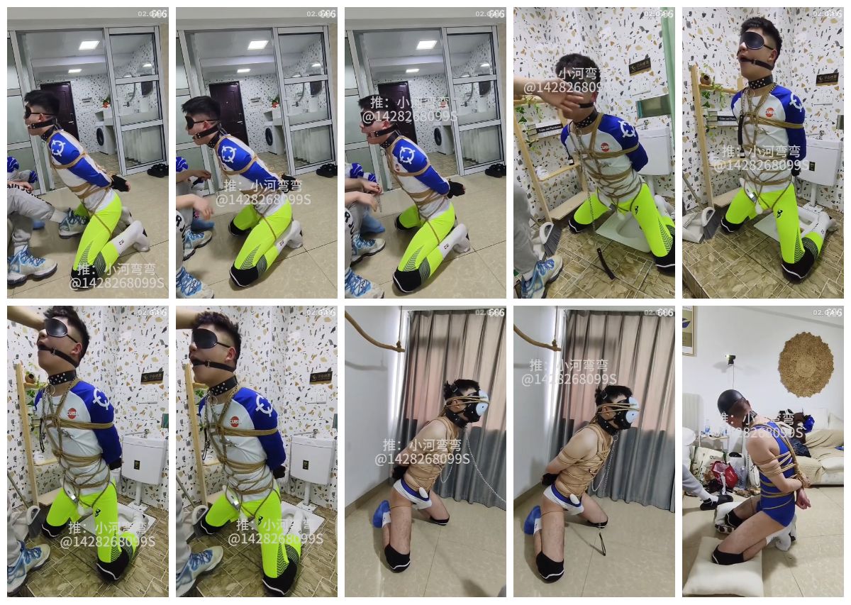 图片[1]-[小河弯弯]白袜体育生沦为狗奴 被捆绑 踢裆 虐卵 虐乳 扇耳光 羞辱 [15:15] (720P)-Share1069 精品资源分享站