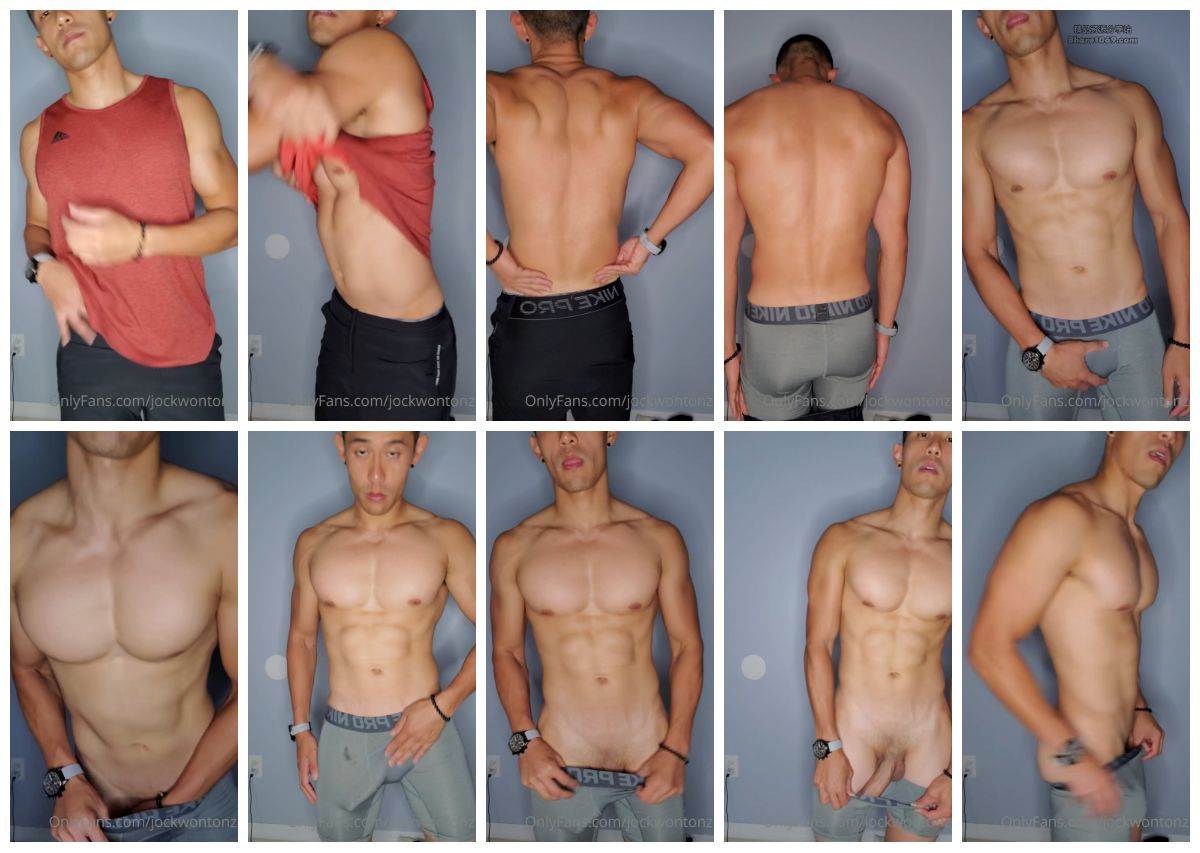 图片[1]-[jockwontonz] 长得像彭于晏的肌肉男撸屌打飞机 3 [2:06] (1080P)-Share1069 精品资源分享站