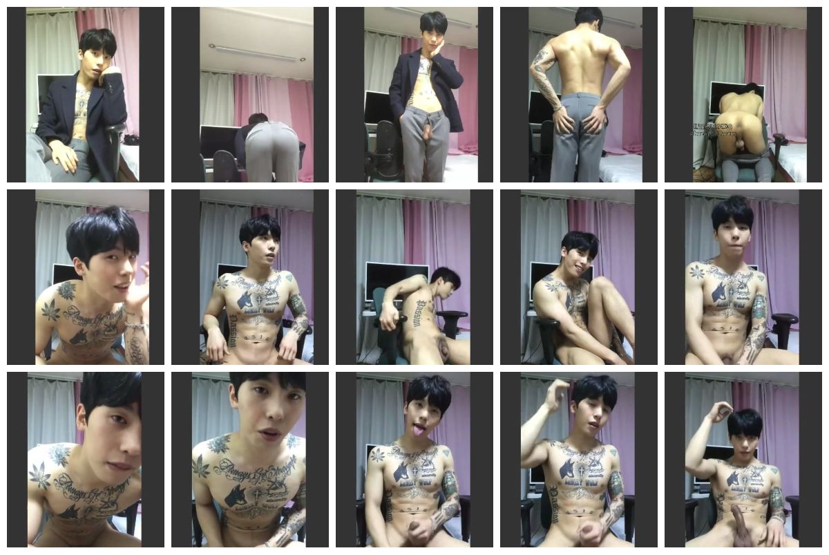 图片[1]-[直男] 纹身韩国肌肉欧巴可爱帅脸视讯打飞机 [22:56] (480P)-Share1069 精品资源分享站