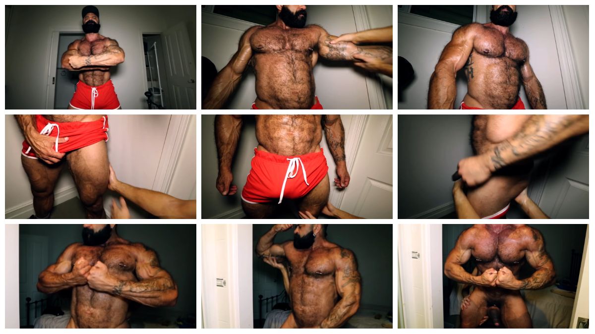 图片[1]-[RORI] 肌肉多毛壮熊被玩胸肌 [3:36] (1080P)-Share1069 精品资源分享站