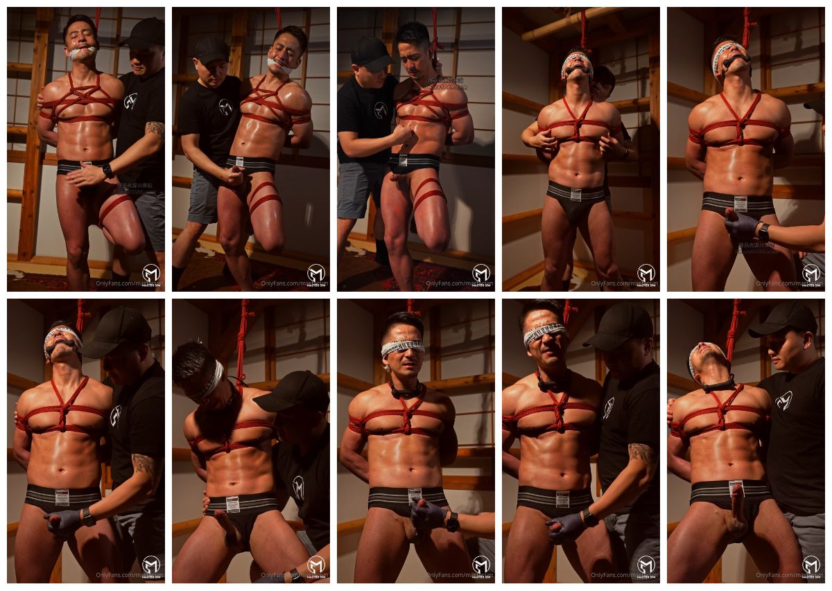 图片[1]-[mastersim] 肌肉黑皮熟男精牛 被捆绑榨精大喷射 [23:48] (2k)-Share1069 精品资源分享站