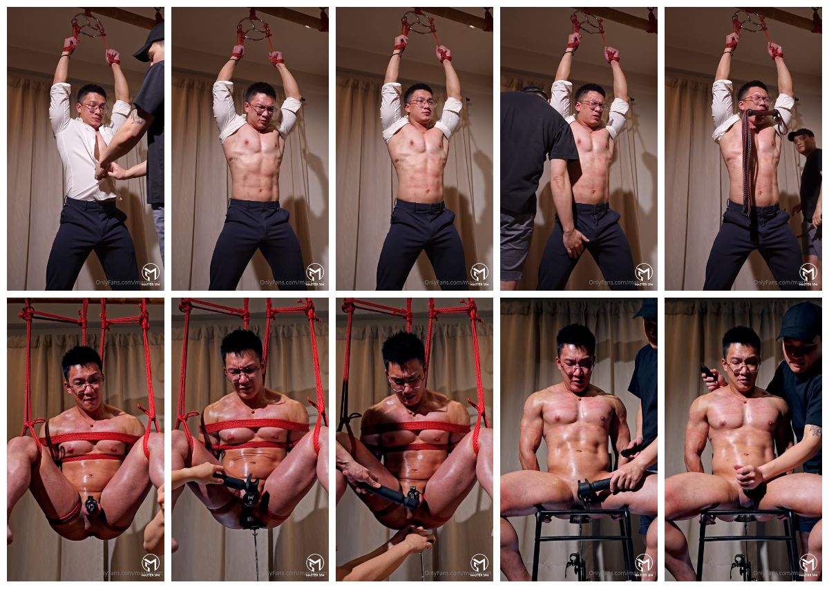 图片[1]-[mastersim] 西装帅气肌肉男被捆绑捆屌用假阳具玩后穴榨精 [18:05] (2k)-Share1069 精品资源分享站