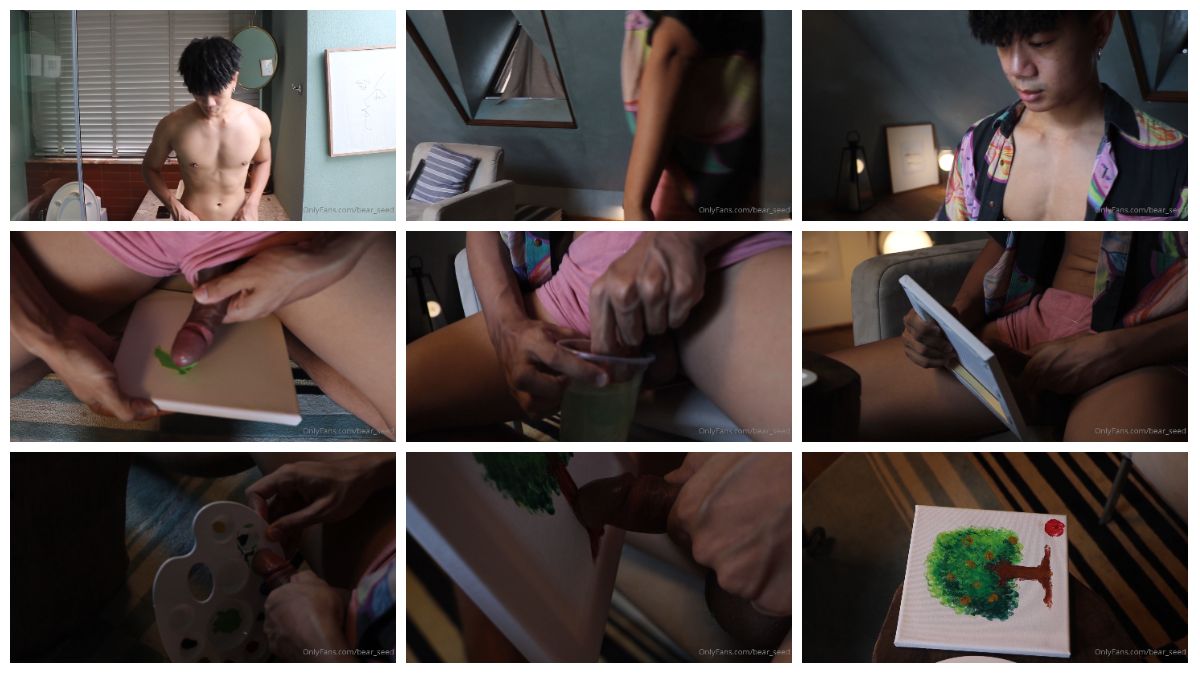 图片[1]-[bear_seed] 脂包肌粗屌帅哥 性感画师 精液调色盘 [14:26] (2k)-Share1069 精品资源分享站