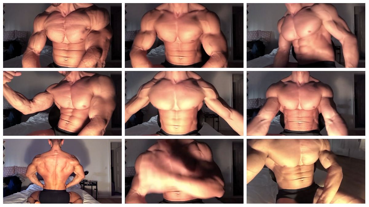 图片[1]-[MuscleBoyBG] 壮硕肌肉男 床上展示肌肉 [10:19] (1080P)-Share1069 精品资源分享站