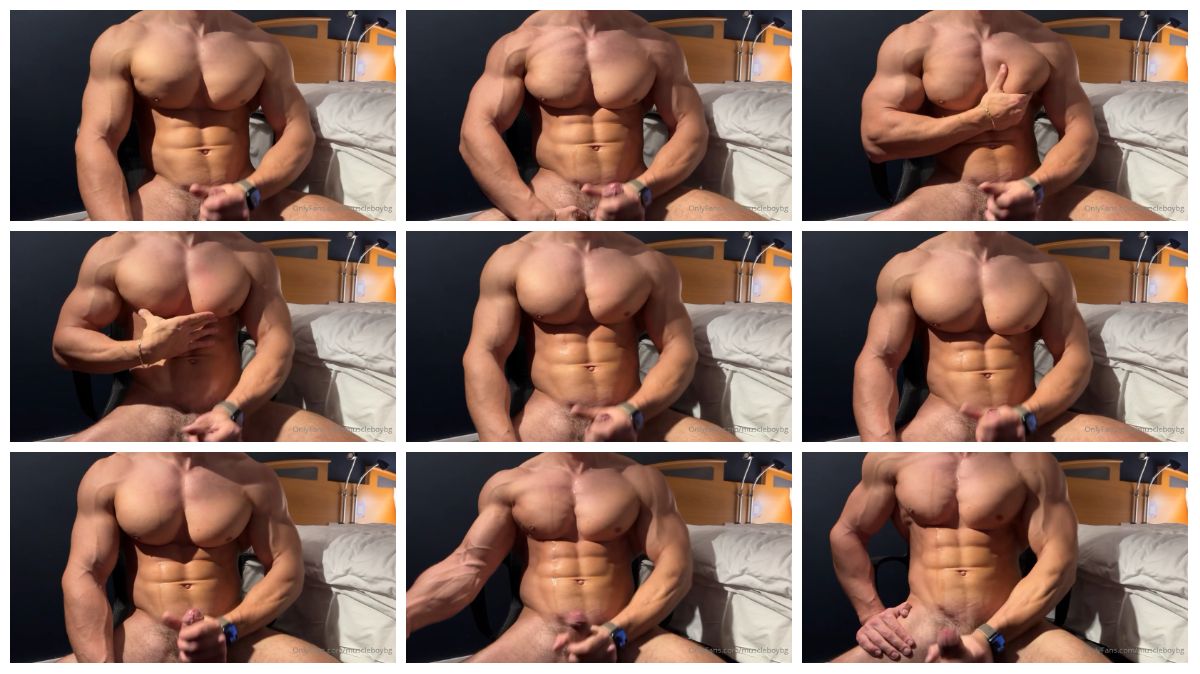 图片[1]-[MuscleBoyBG] 壮硕黑皮肌肉男 床边打飞机喷射 [4:17] (1080P)-Share1069 精品资源分享站