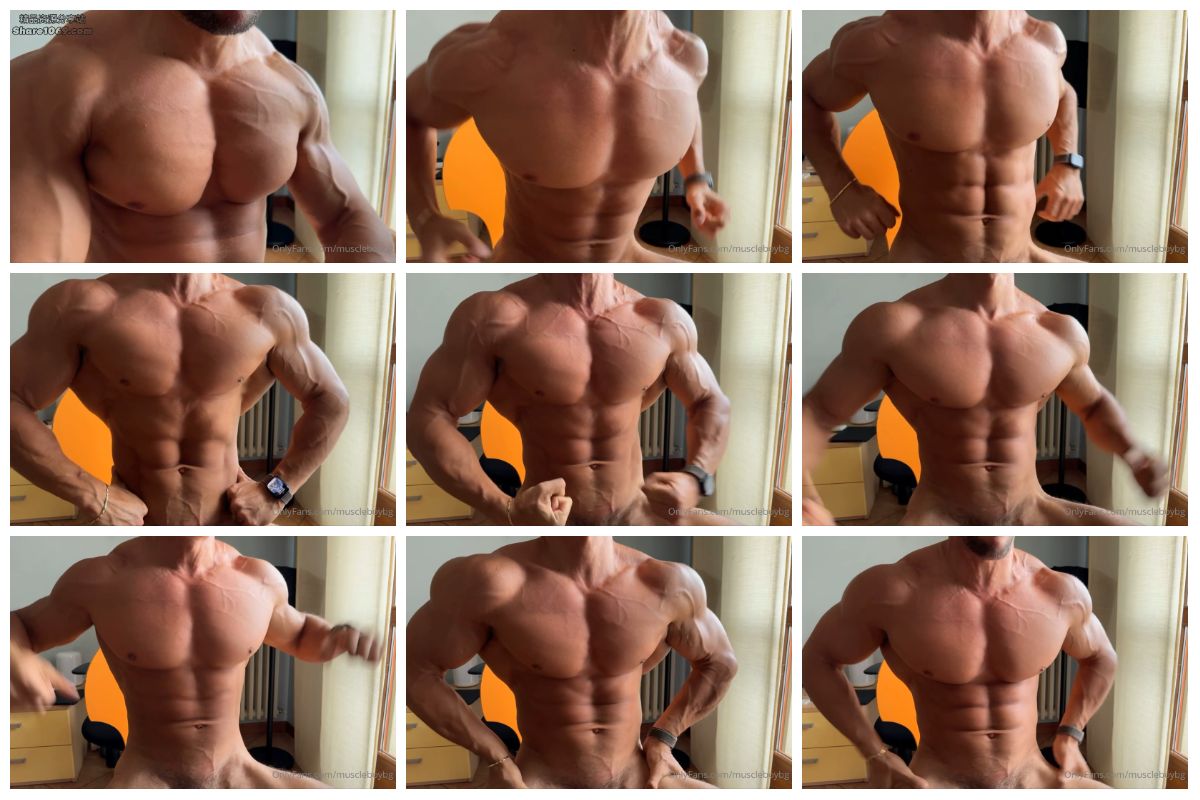 图片[1]-[MuscleBoyBG] 身材壮硕的肌肉男展示肌肉 部分打飞机 撸粗屌 34 [0:38] (1080P)-Share1069 精品资源分享站