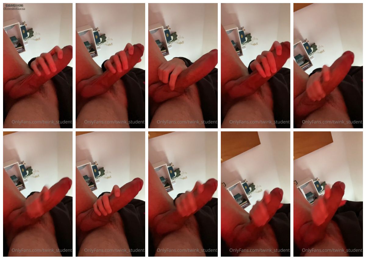 图片[1]-[twink_student] 欧美20cm粗屌精瘦小鲜肉 玩屌打飞机系列 10 [2:05] (1080P)-Share1069 精品资源分享站