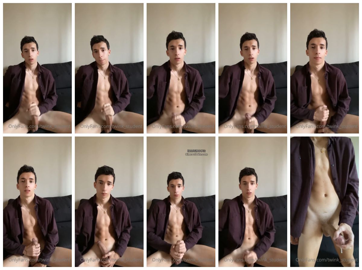 图片[1]-[twink_student] 欧美20cm粗屌精瘦小鲜肉 玩屌打飞机系列 5 [1:08] (1080P)-Share1069 精品资源分享站