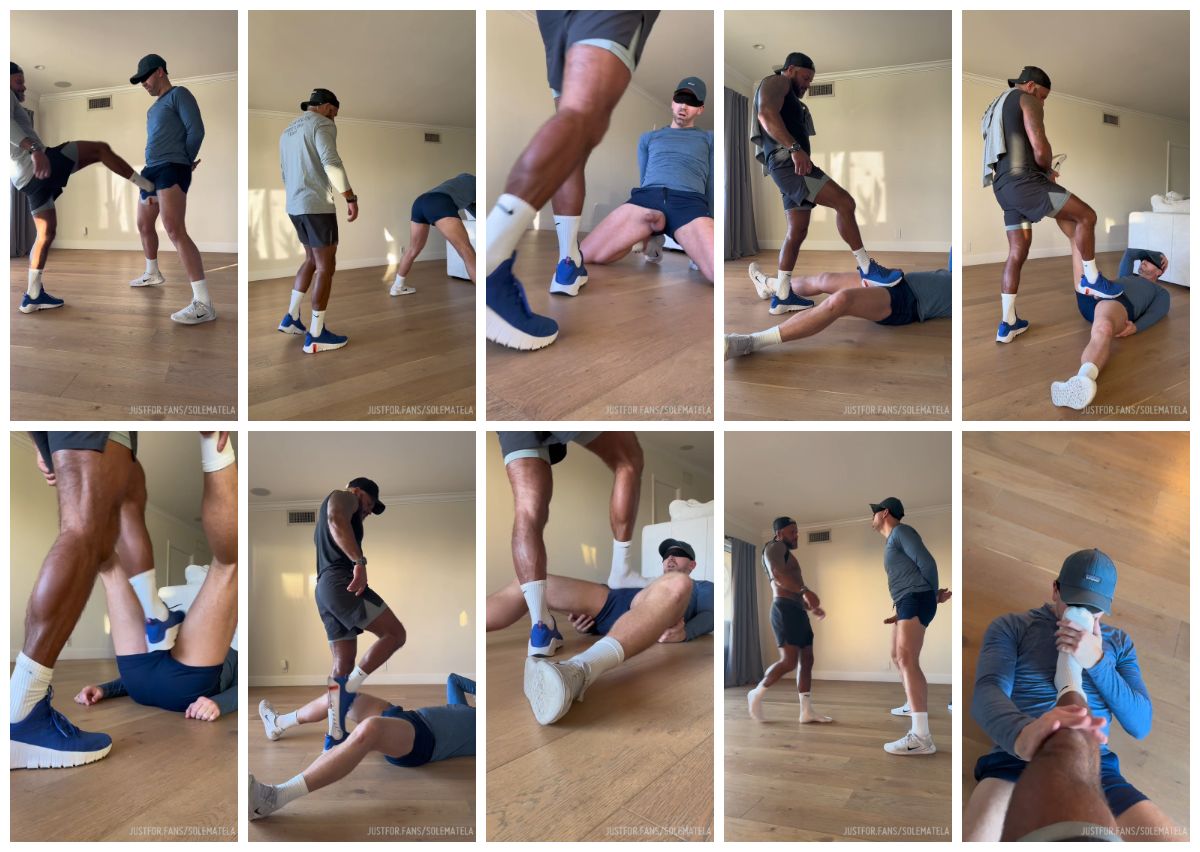 图片[1]-[SoleMateLa] 欧美情侣 SM足交虐恋舔脚踩屌调教 白袜 腿毛 虐裆 虐屌 系列 99044 [35:18] (1080P)-Share1069 精品资源分享站