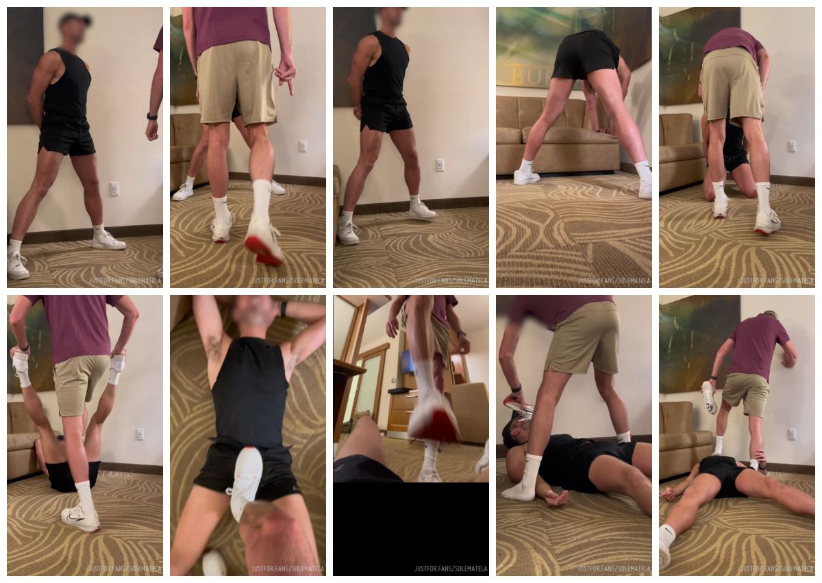 图片[1]-[SoleMateLa] 欧美情侣 SM足交虐恋舔脚踩屌调教 白袜 腿毛 虐裆 虐屌 系列 99061 [15:07] (1080P)-Share1069 精品资源分享站