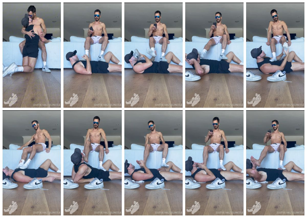 图片[1]-[SoleMateLa] 欧美情侣 SM足交虐恋舔脚踩屌调教 白袜 腿毛 虐裆 虐屌 系列 99003 [5:35] (1080P)-Share1069 精品资源分享站