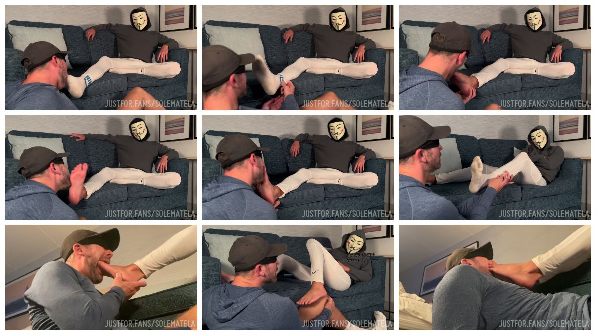 图片[1]-[SoleMateLa] 欧美情侣 SM足交虐恋舔脚踩屌调教 白袜 腿毛 虐裆 虐屌 系列 99007 [7:39] (2k)-Share1069 精品资源分享站