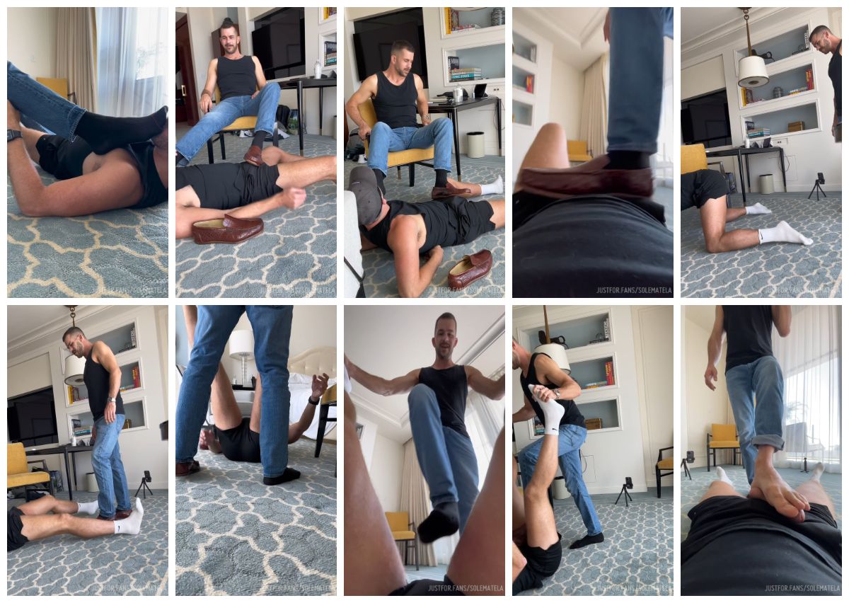 图片[1]-[SoleMateLa] 欧美情侣 SM足交虐恋舔脚踩屌调教 白袜 腿毛 虐裆 虐屌 系列 99009 [29:17] (1080P)-Share1069 精品资源分享站