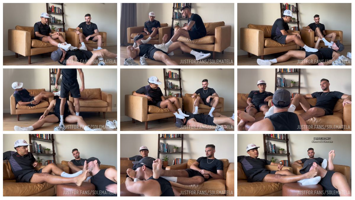 图片[1]-[SoleMateLa] 欧美情侣 SM足交虐恋舔脚踩屌调教 白袜 腿毛 虐裆 虐屌 系列 99012 [20:39] (2k)-Share1069 精品资源分享站