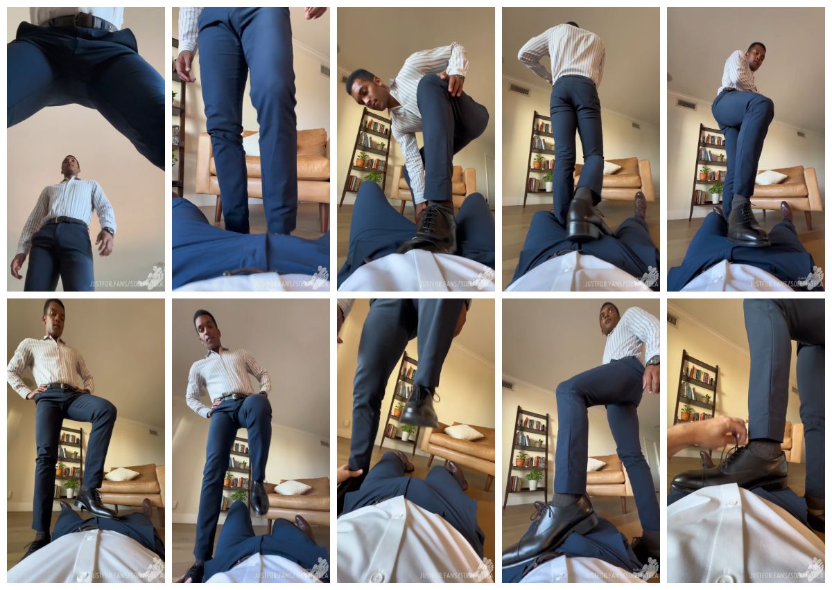 图片[1]-[SoleMateLa] 欧美情侣 SM足交虐恋舔脚踩屌调教 白袜 腿毛 虐裆 虐屌 系列 99033 [4:53] (1080P)-Share1069 精品资源分享站