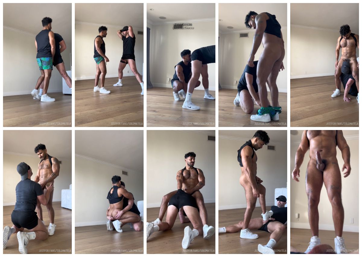 图片[1]-[SoleMateLa] 欧美情侣 SM足交虐恋舔脚踩屌调教 白袜 腿毛 虐裆 虐屌 系列 99062 [34:33] (1080P)-Share1069 精品资源分享站