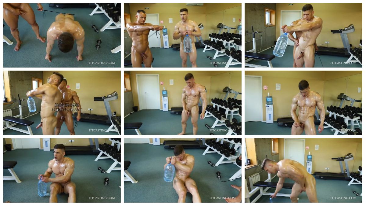 图片[1]-[FitCasting] 黑皮和白皮 健身肌肉男 粗屌展示 捆屌 SM 身材超好 健身房 Dorian 93015 [4:05] (720P)-Share1069 精品资源分享站