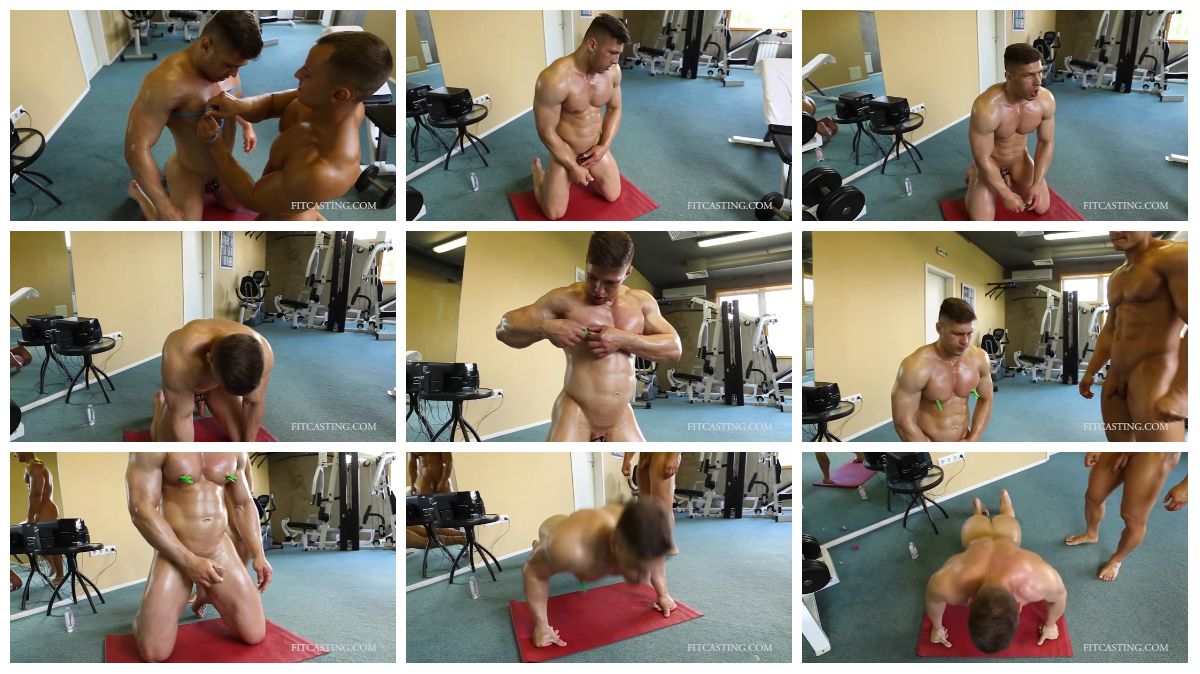 图片[1]-[FitCasting] 黑皮和白皮 健身肌肉男 粗屌展示 捆屌 SM 身材超好 健身房 Dorian 96012 [4:41] (720P)-Share1069 精品资源分享站