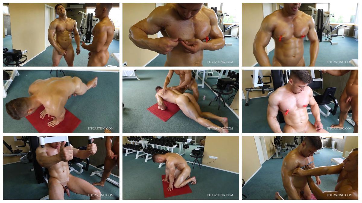 图片[1]-[FitCasting] 黑皮和白皮 健身肌肉男 粗屌展示 捆屌 SM 身材超好 健身房 Dorian 96006 [4:03] (720P)-Share1069 精品资源分享站