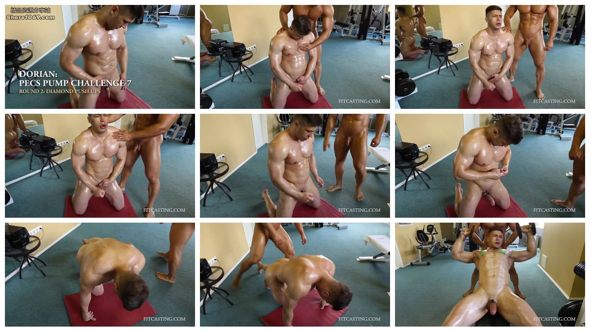 图片[1]-[FitCasting] 黑皮和白皮 健身肌肉男 粗屌展示 捆屌 SM 身材超好 健身房 Dorian 96007 [3:39] (720P)-Share1069 精品资源分享站