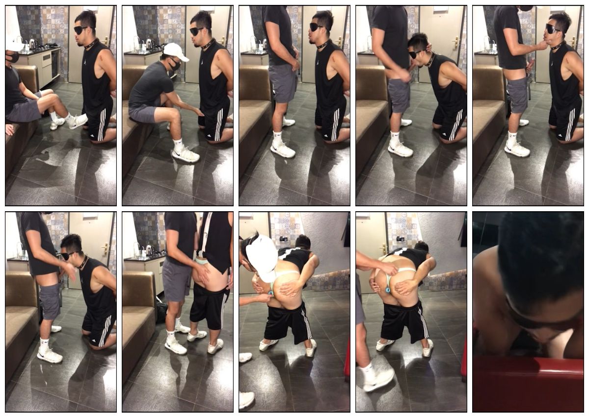 图片[1]-[SM] 壮硕熟男沦为眼镜小个子的奴 被踩屌踢裆 口交 [3:28] (480P)-Share1069 精品资源分享站