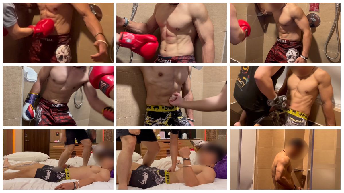 图片[1]-[RedCornerBoxer] 肌肉拳击帅哥被虐腹 裆部鼓包 横屏完整版 [18:35] (2k)-Share1069 精品资源分享站