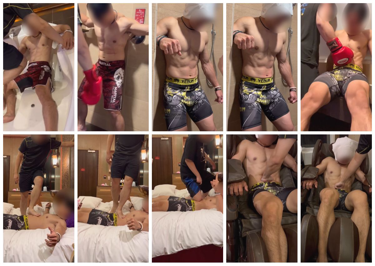 图片[1]-[RedCornerBoxer] 肌肉拳击帅哥被虐腹 裆部鼓包 竖屏片段版 [6:51] (2k)-Share1069 精品资源分享站