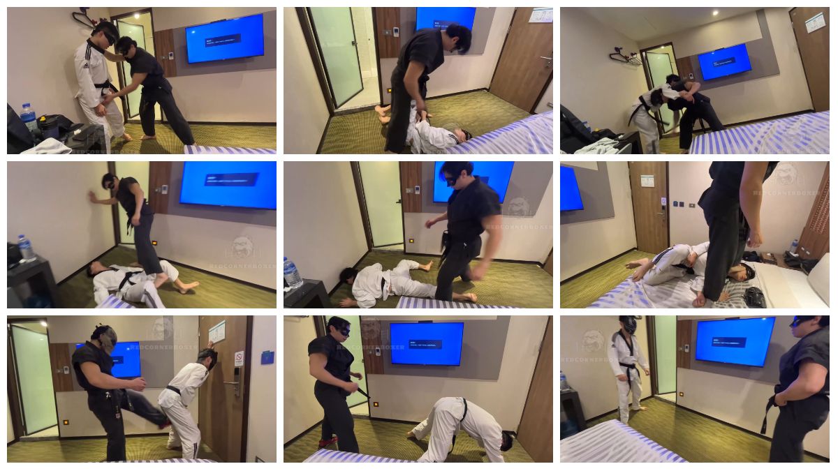 图片[1]-[RedCornerBoxer] 跆拳道黑带教练被坏人狠狠虐裆虐屌踢裆虐腹踩屌 [37:34] (2k)-Share1069 精品资源分享站