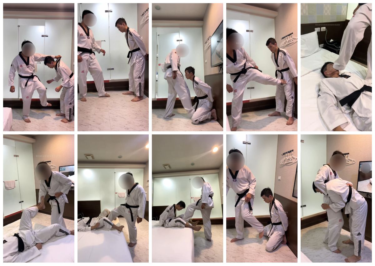 图片[1]-[RedCornerBoxer] 跆拳道黑带社长被学员踢裆虐腹无法反击痛苦哀嚎 [22:24] (2k)-Share1069 精品资源分享站