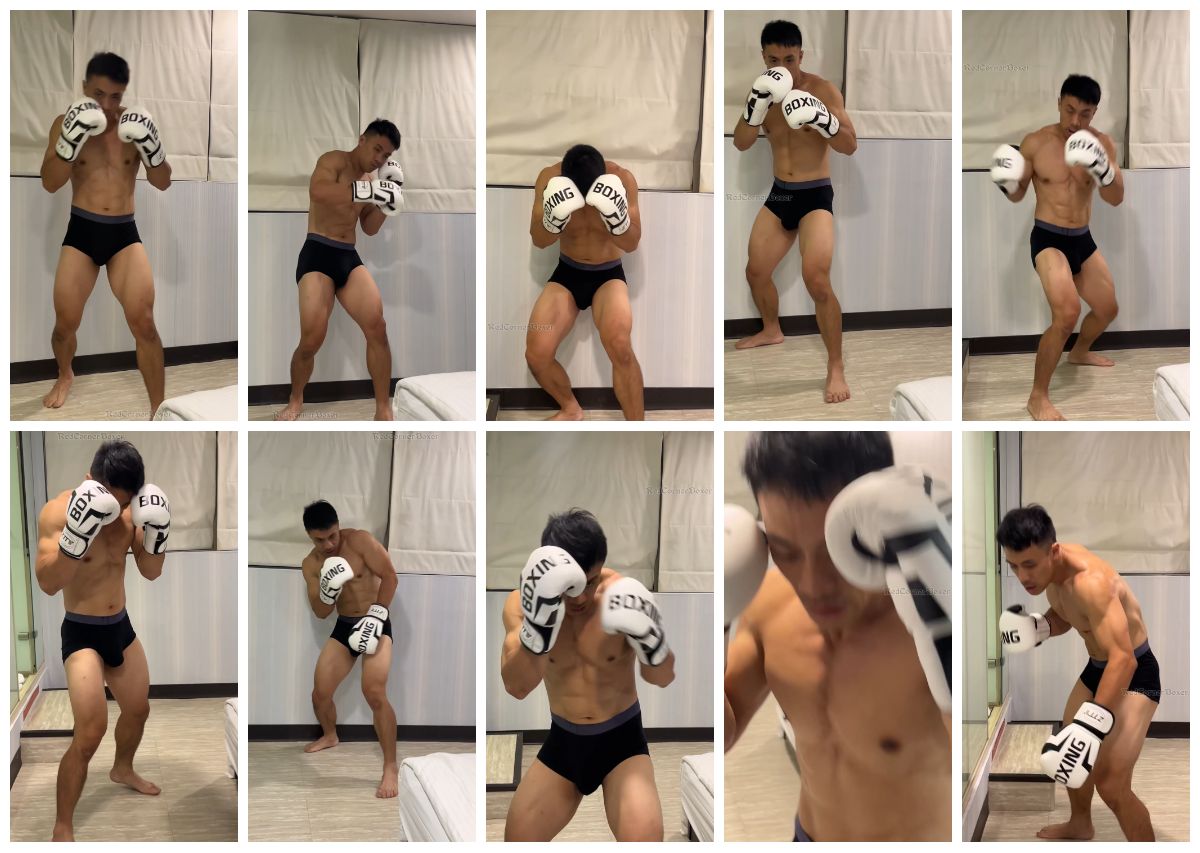 图片[1]-[RedCornerBoxer] 黑裤子黑皮拳击手被隐形人打趴 [10:54] (2k)-Share1069 精品资源分享站