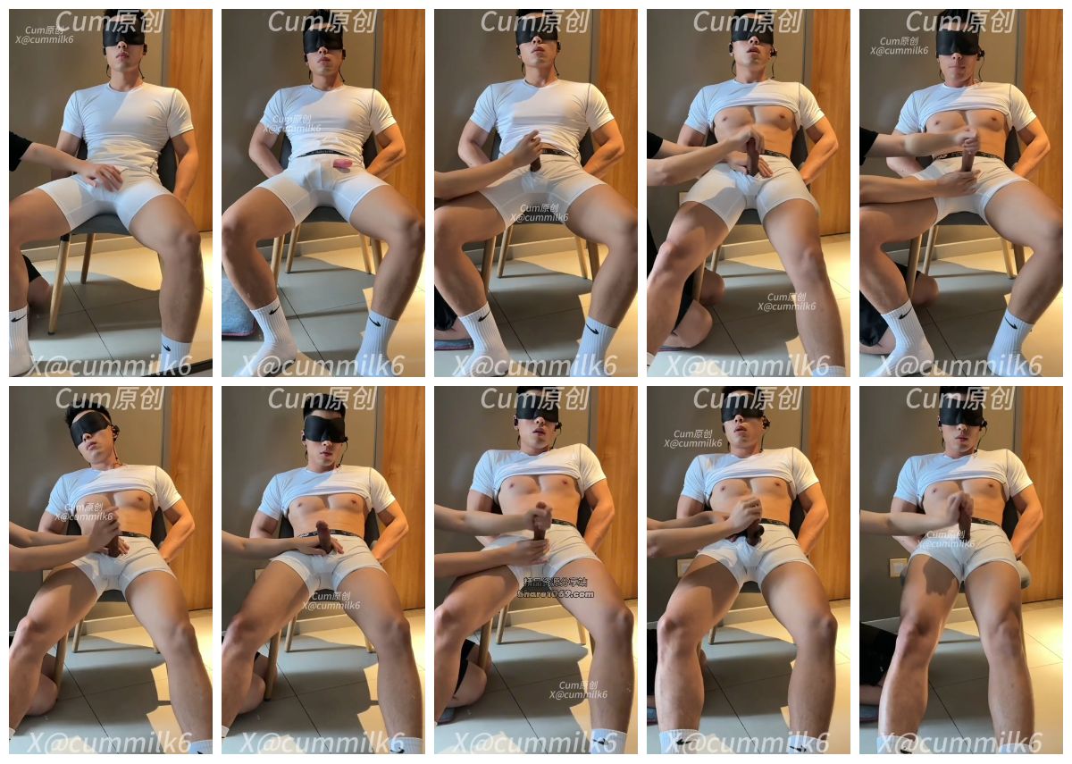 图片[1]-[Cummilk6] 倒三角身材白色高弹白袜肌肉体育生被榨精控射喷精 [16:48] (720P)-Share1069 精品资源分享站